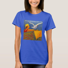 Strand-/Seashorefiskmås och livräddareutslagsplats T Shirt