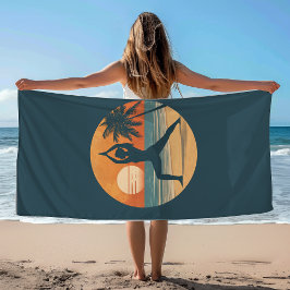 Strand Solnedgång Yoga Siluett | Kust Yogi Liv