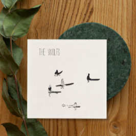 Strand Surfing Bröllops Cocktail Serviett Pappersservett