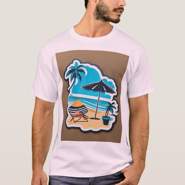 Strand t-shirt (Framsida)