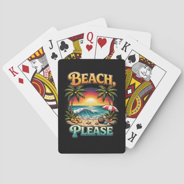Strand, tack casinokort (Baksidan)