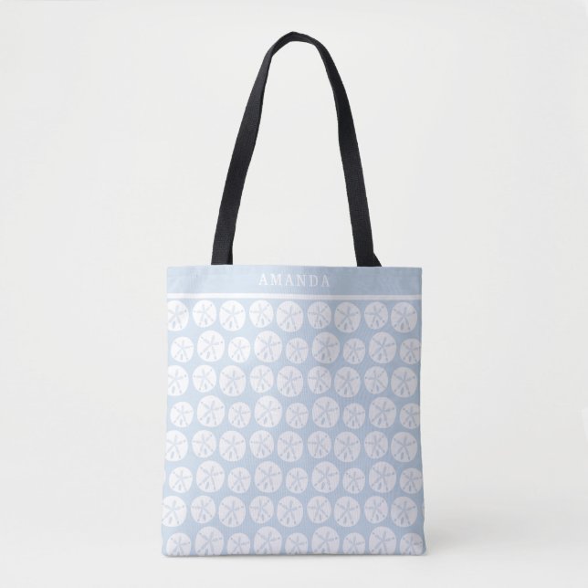 Strand Totebag med eget namn Tygkasse (Framsida)
