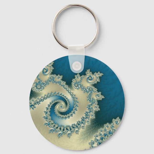 Strand Trippelvirvel Nyckelring (Framsida)