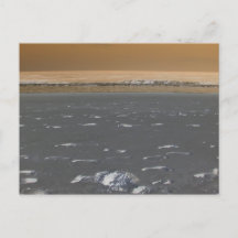 Strand under solförmörkelse vykort