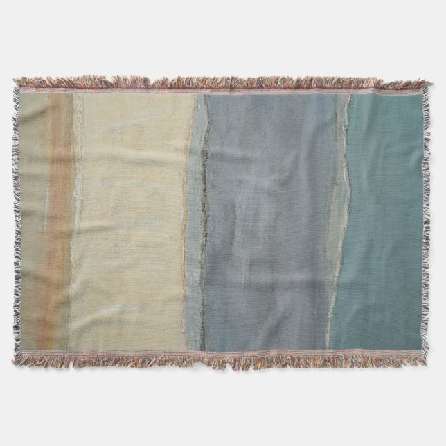 Strand Vibes Print  Filt (Framsidan)