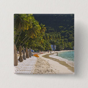 Strand vid Cane Garden Bay, Tortola Knapp