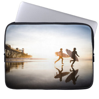 Strand vid havet laptop fodral