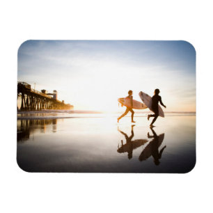 Strand vid havet magnet