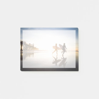Strand vid havet post-it block