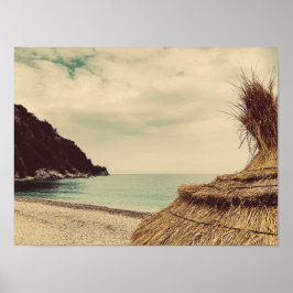 Strand vid havet poster