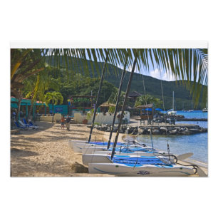 Strand vid Leverick Bay Resort & Marina, Fototryck