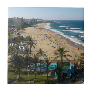 Strand vid Margate, sydkusten, Kwazulu-Natal 2 Kakelplatta