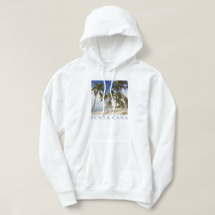 Strand vid Punta Cana   Dominikanska republiken Hoodie