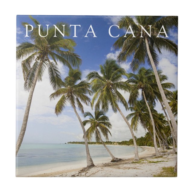 Strand vid Punta Cana | Dominikanska republiken Kakelplatta (Framsidan)