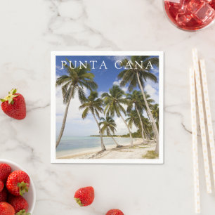 Strand vid Punta Cana   Dominikanska republiken Pappersservett