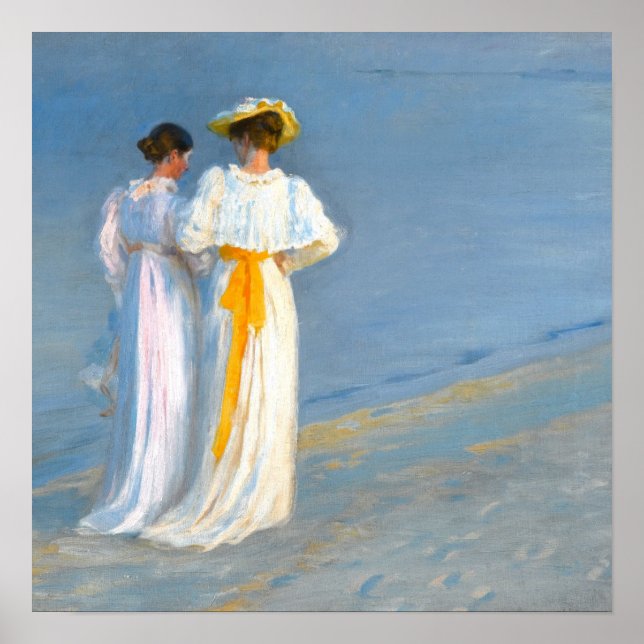 Strand vid Skagen Poster (Framsidan)