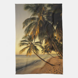 Strand vid solnedgång, Trinidad Kökshandduk
