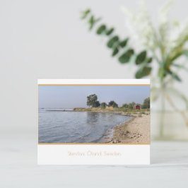 Strand vid Stenåsa, Öland, Sverige. Vykort