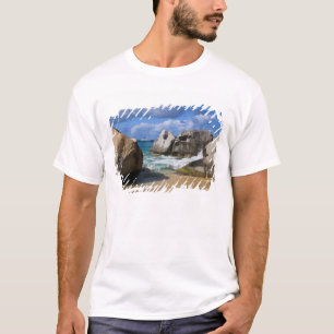 Strand vid Virgin Gorda, Brittiska Jungfruöarna Tee Shirt