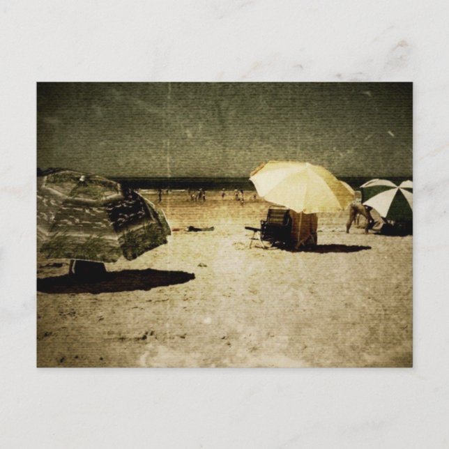 strand vykort (Framsida)