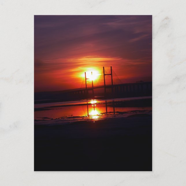 strand vykort (Framsida)