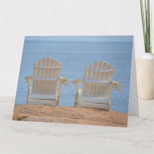 StrandAdirondack stolar Kort