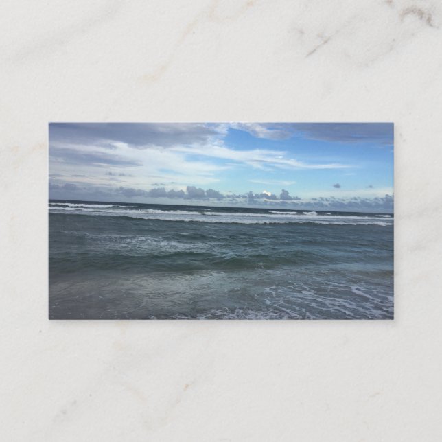 Strandaffär Visitkort (Framsida)