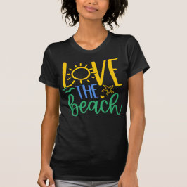 Strandälskare "Älskar Stranden" T Shirt