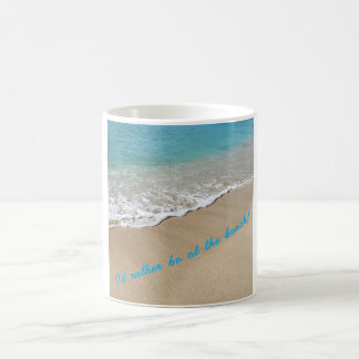 Strandälskare scen från Key West-mugg Kaffemugg