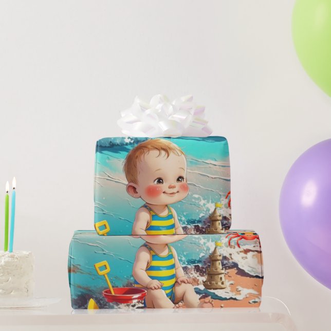 Strandbaby Presentpapper (Festgåvor)