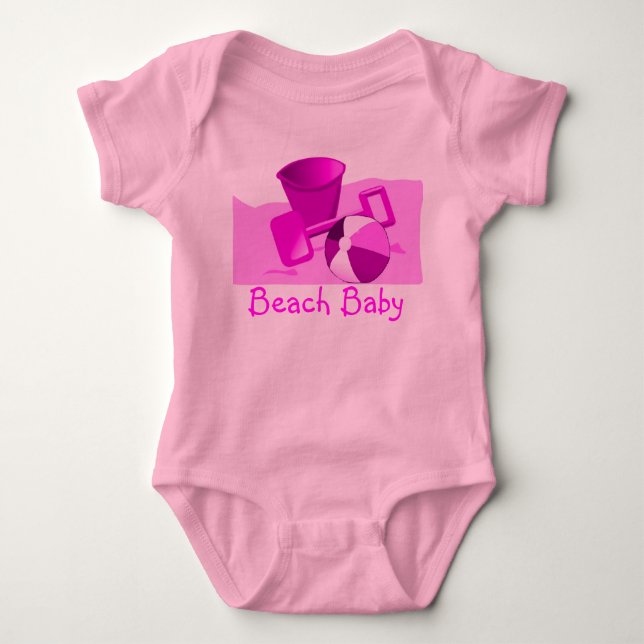 Strandbaby Tee (Framsida)