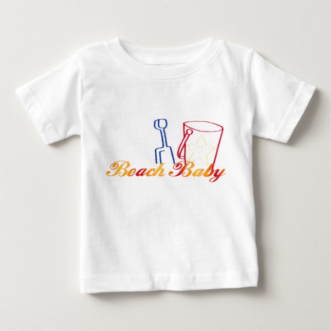 Strandbaby Tee Shirt (Framsida)