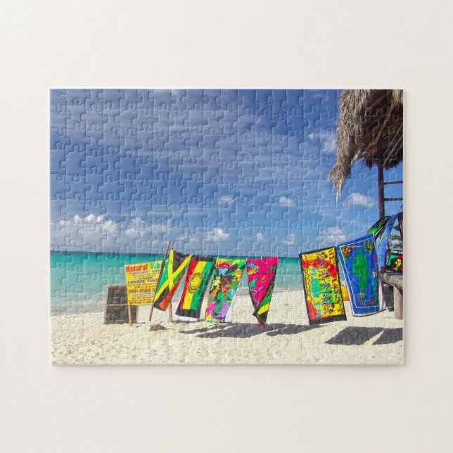 Strandbar Jamaica. Pussel (Horisontell)