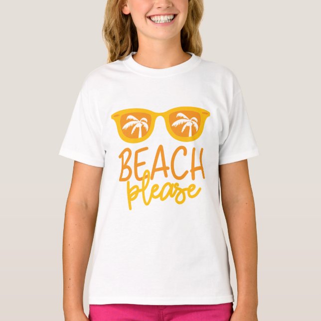 Strandbitte (kan anpassas) t shirt (Framsida)