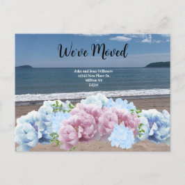 Strandblommor Vi Har Bytt Postkort Meddelande Vykort