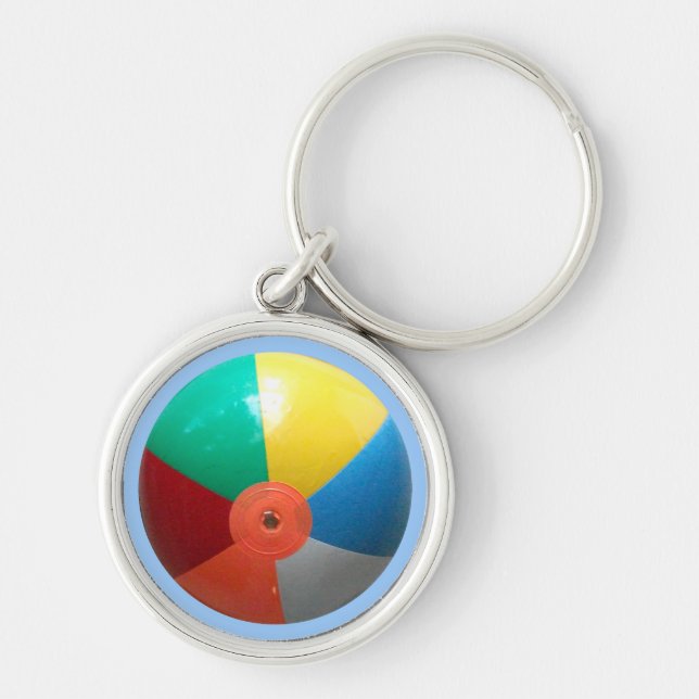 Strandboll nyckelring (Framsidan)