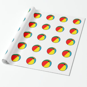 Strandboll Presentpapper