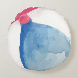 Strandboll Rund Kudde