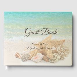 Strandbröllop Snigelskal Gästböcker
