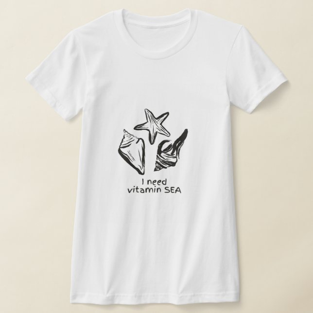 Strandcitat T-Shirt  (Laydown)