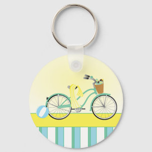 Strandcykel Nyckelring