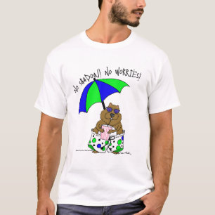 Stranddag Murmeldjur T Shirt