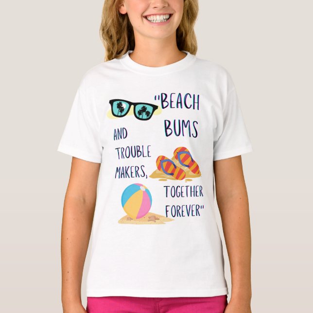 stranddagsfaktura t shirt (Framsida)