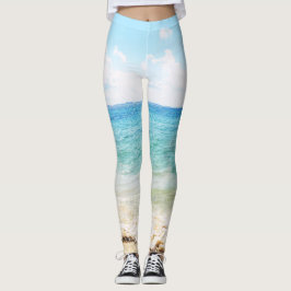 Stranddamasker Leggings