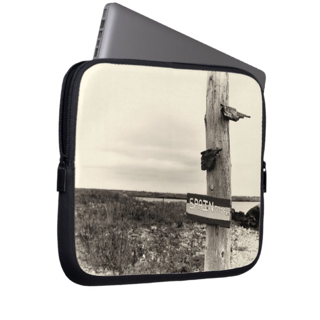 stranddestination laptop fodral (Framsidan Höger)