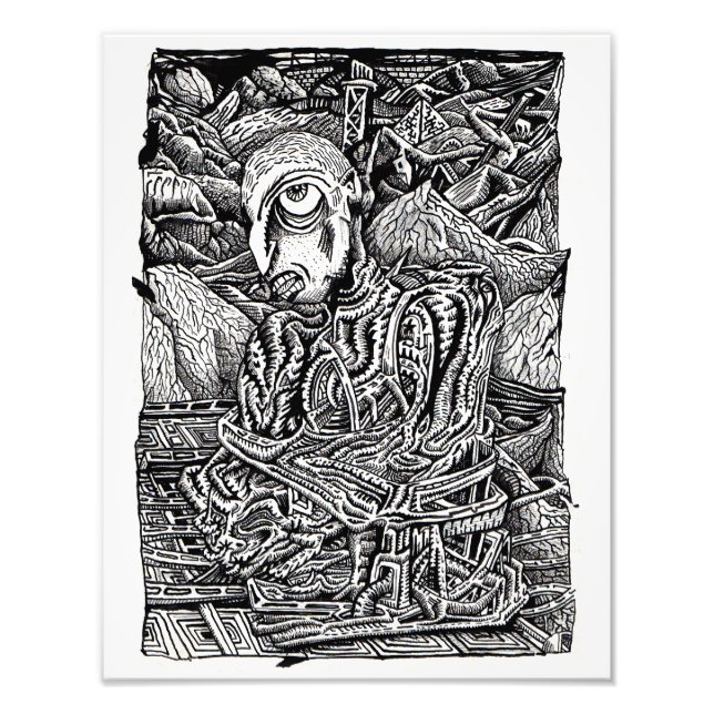 Stranded, av Brian Benson Fototryck (Framsidan)