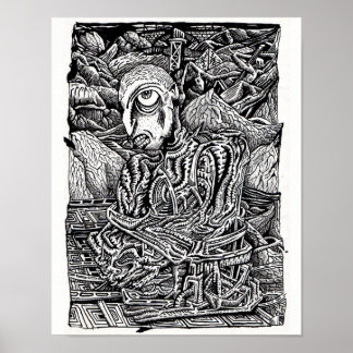 Stranded, av Brian Benson Poster