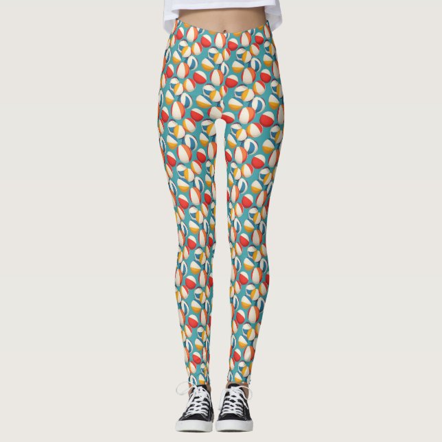 Stranden är där oron försvinner leggings (Framsida)