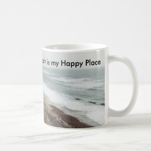 Stranden är min lyckliga ställemugg kaffemugg