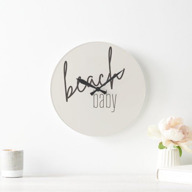 stranden baby. Klocka (Hem)